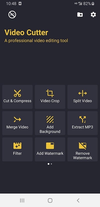 Video Cutter & Video Editor Ảnh chụp màn hình 2