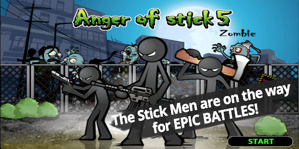 Anger of stick 5 : zombie Скриншот 0