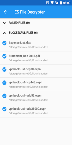 ES File Decrypter Ảnh chụp màn hình 2