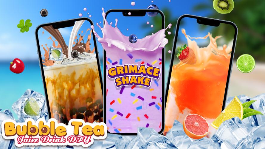 Boba Grimaces Shake Bubble Tea 스크린샷 0