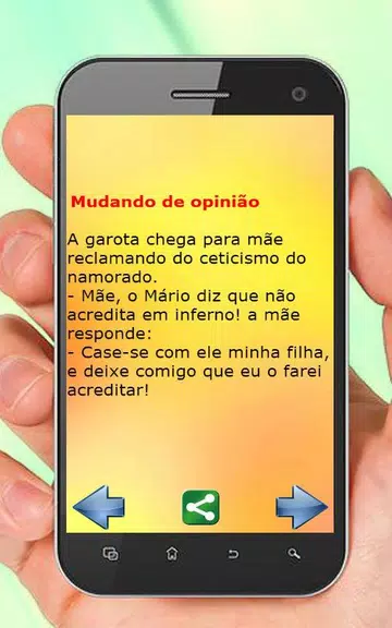Piadas Curtas Divertidas Tangkapan skrin 1