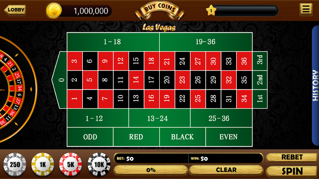 Roulette VIP Deluxe Bet Pro ဖန်သားပြင်ဓာတ်ပုံ 1
