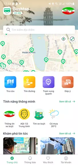 BusMap Hà Nội Screenshot 1