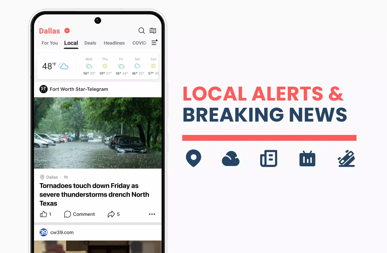 NewsBreak: Local News & Alerts应用截图第0张