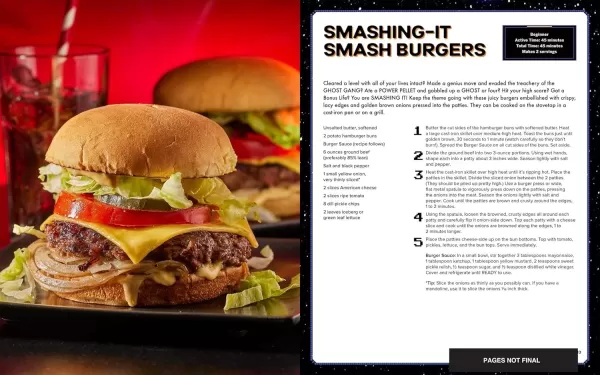 Prévia da receita de pizza do Pac-Man