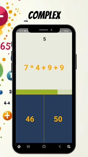 Mental math & Math problems Screenshot 1