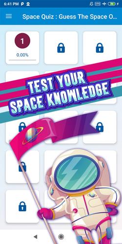 space quiz games 螢幕截圖 1