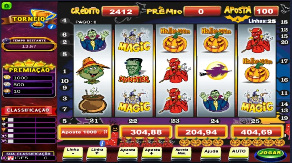 Halloween Caça Niquel Slot Ảnh chụp màn hình 0