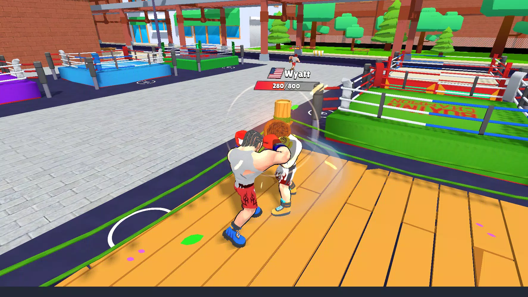 Boxing Clicker Simulator Captura de tela 3