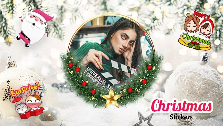 Christmas Photo Frames, Editor স্ক্রিনশট 1