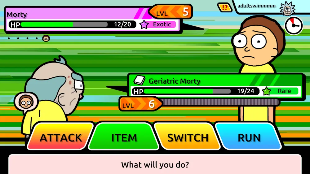 Rick and Morty: Pocket Mortys Screenshot 2