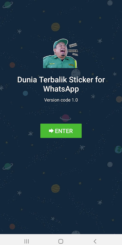 Dunia Terbalik WA Sticker应用截图第0张