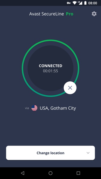 Avast SecureLine Screenshot 2