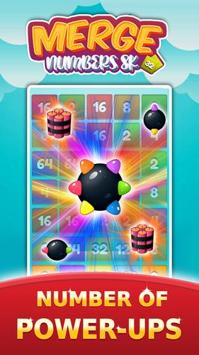 2048 Number Merge Games Puzzle 螢幕截圖 3