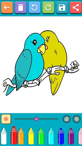 Birds Coloring Games Screenshot 3