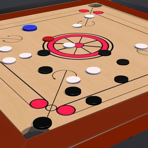 Carrom board game & carom pool