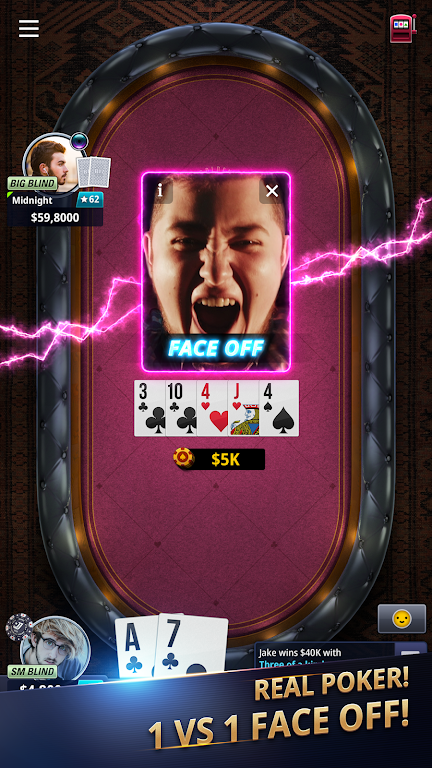 B17 Poker - Texas Hold’em, Live cam poker 螢幕截圖 0