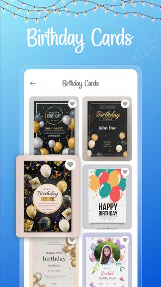 Stylish Invitation Card Maker Screenshot 2