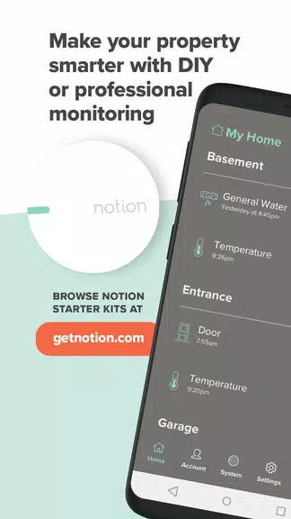 Notion - DIY Smart Monitoring ဖန်သားပြင်ဓာတ်ပုံ 0