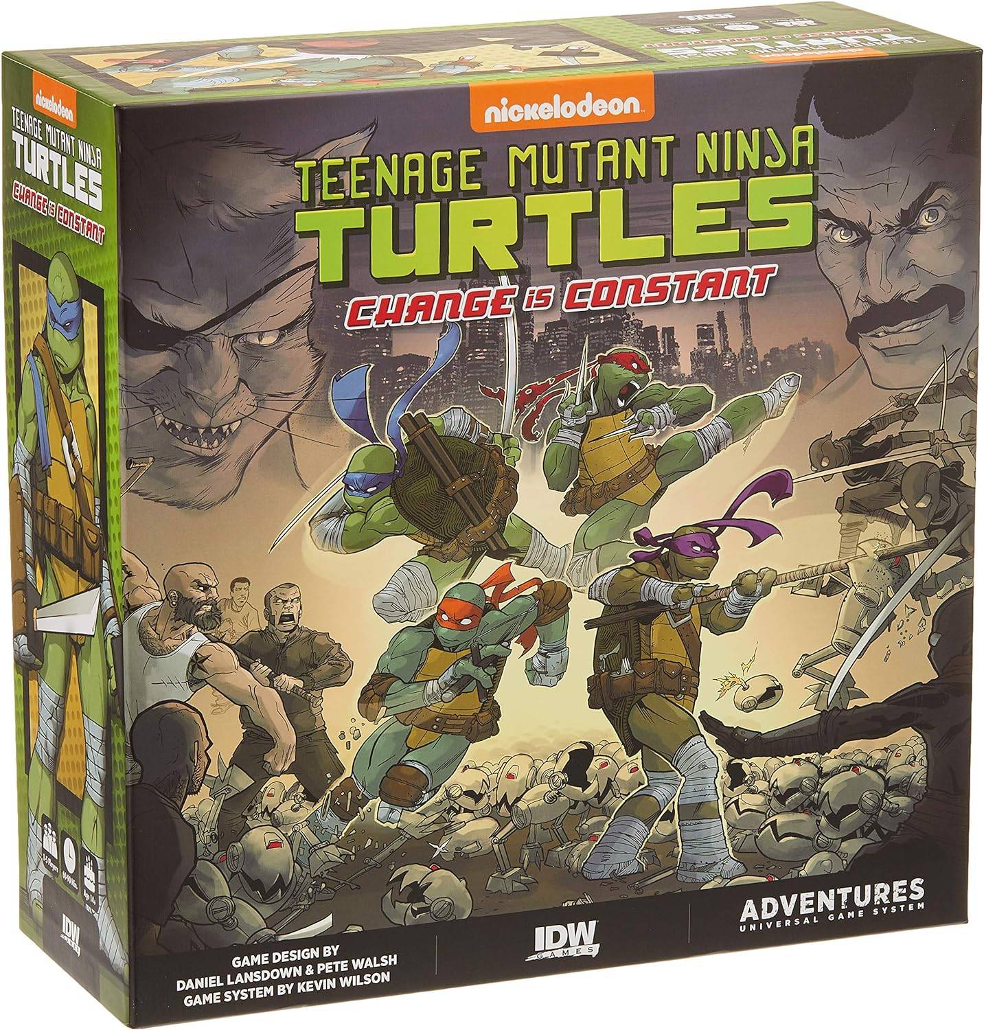 ဆယ်ကျော်သက် Mutant Ninja Turtles: အပြောင်းအလဲသည်အဆက်မပြတ်ဖြစ်သည်