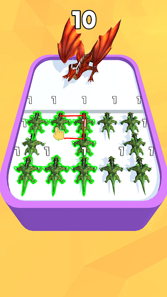 Merge Master: Dinosaur Monster Mod Captura de pantalla 0