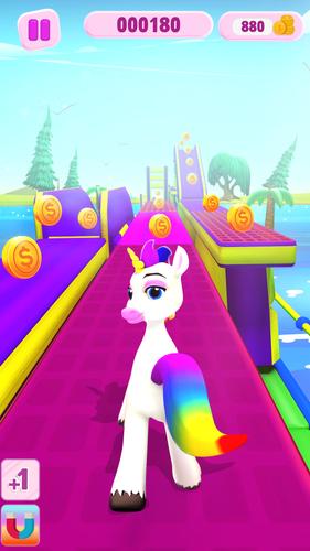 Unicorn Kingdom: Running Games 螢幕截圖 2