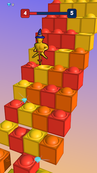 Pop It Run! 3D Mod Captura de tela 0
