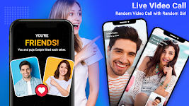 Video Call Random Live Talk Tangkapan skrin 0