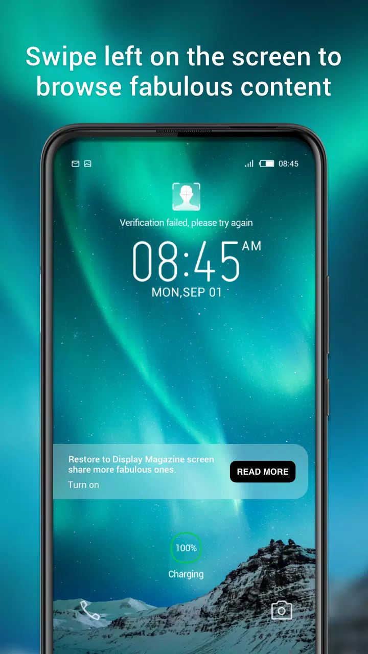 Magazine Lockscreen XOS स्क्रीनशॉट 3