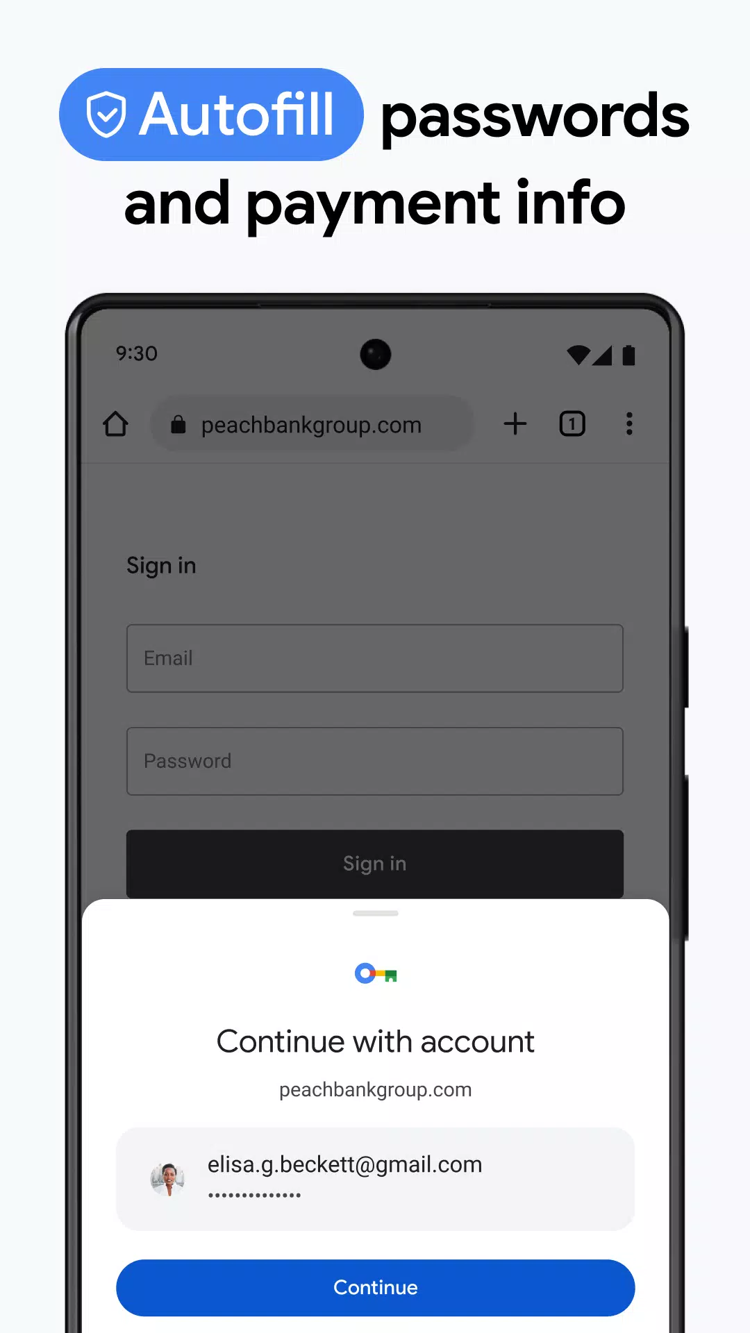 Chrome Beta Capture d'écran 1