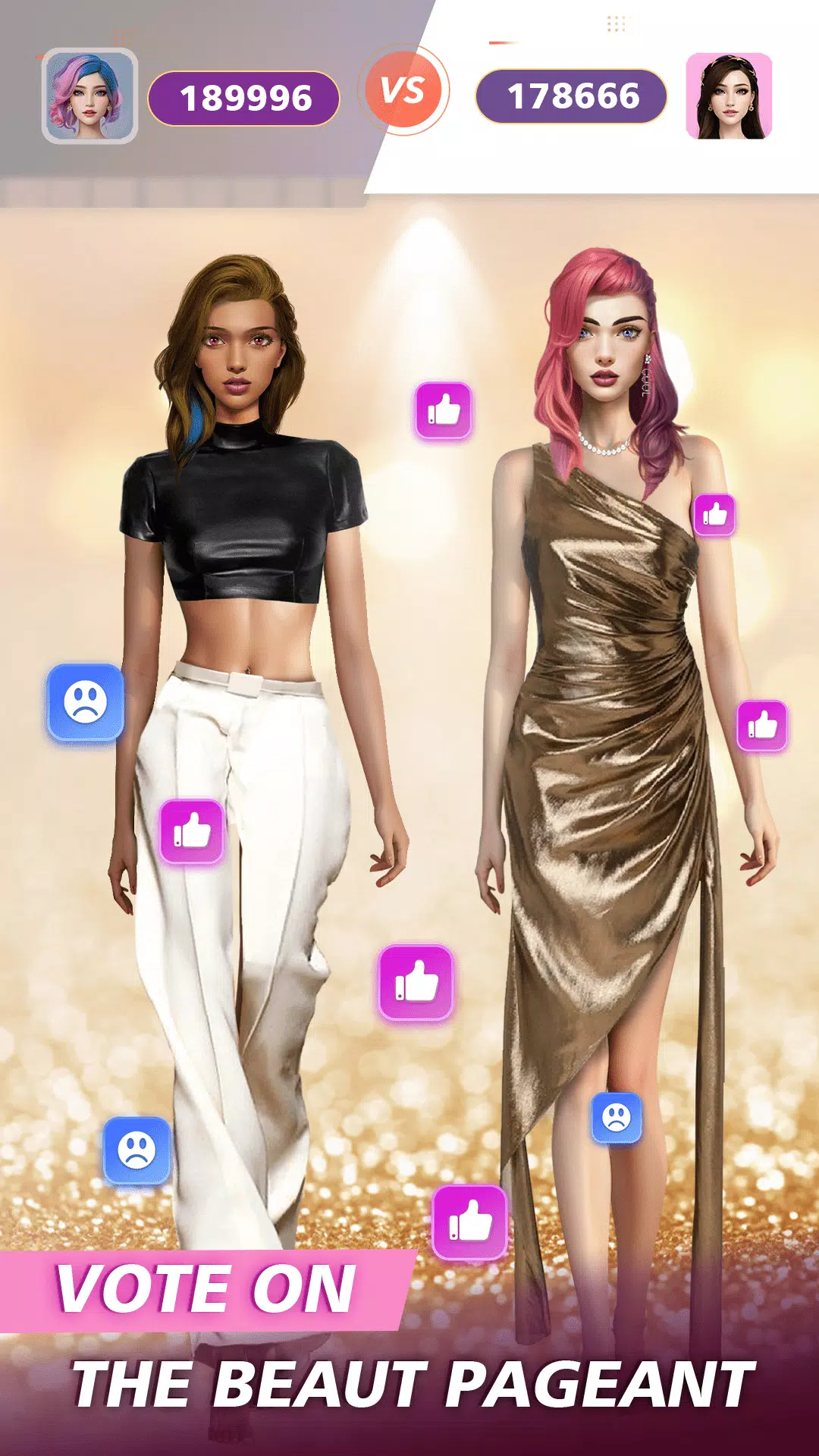fashion dress up 螢幕截圖 1