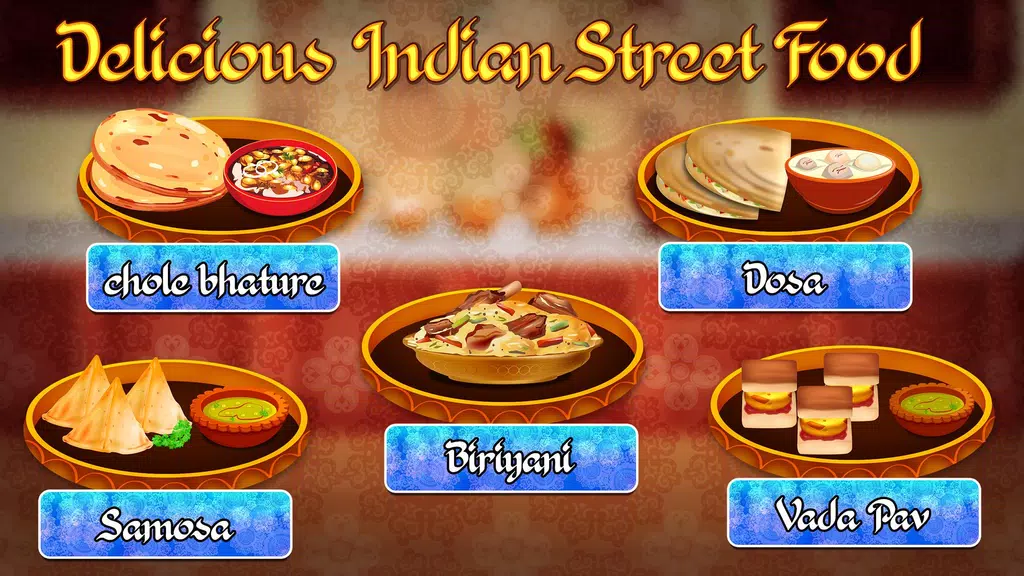 Indian Street Food Recipes Schermafbeelding 2