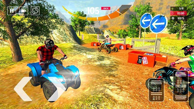 Atv Bike Game - Quad Bike Game स्क्रीनशॉट 2