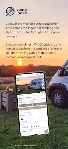 Camping App Van & Camping Schermafbeelding 0