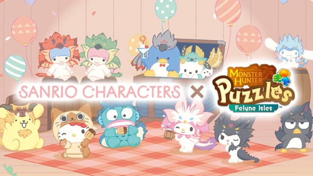 Monster Hunter Puzzle: Felyne Isles X Sanrio Collab è pieno di avatar di cannamoroll