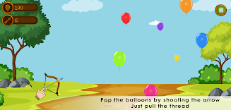 Balloon Bow and Arrow - BBA Screenshot 1