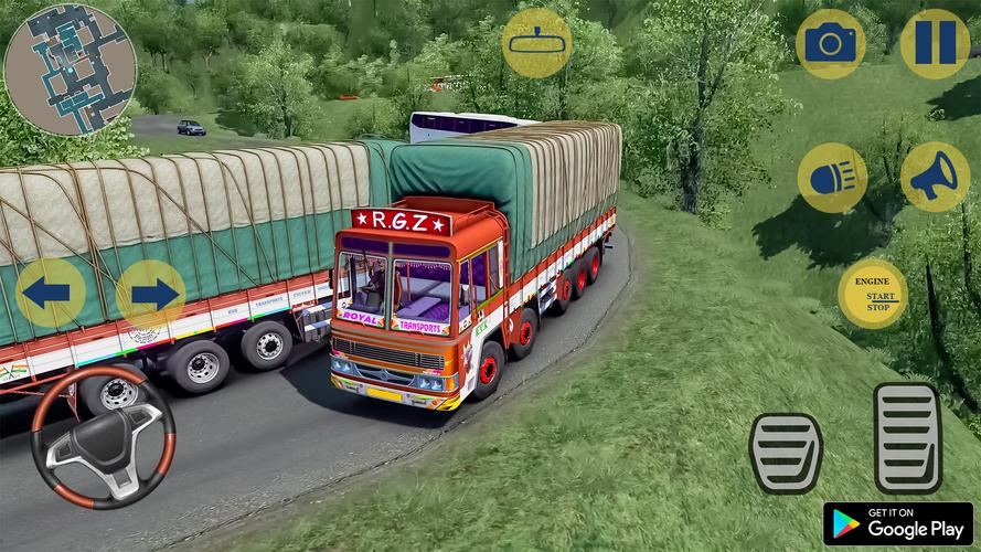 Indian Truck Cargo Truck Games 螢幕截圖 2