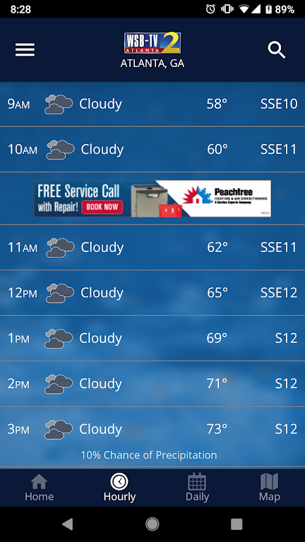WSB-TV Weather Capture d'écran 3