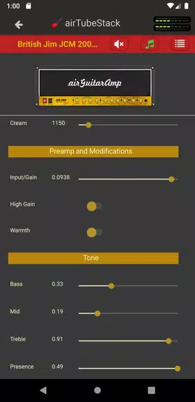 Guitar Amps  Cabinets  Effects Schermafbeelding 1