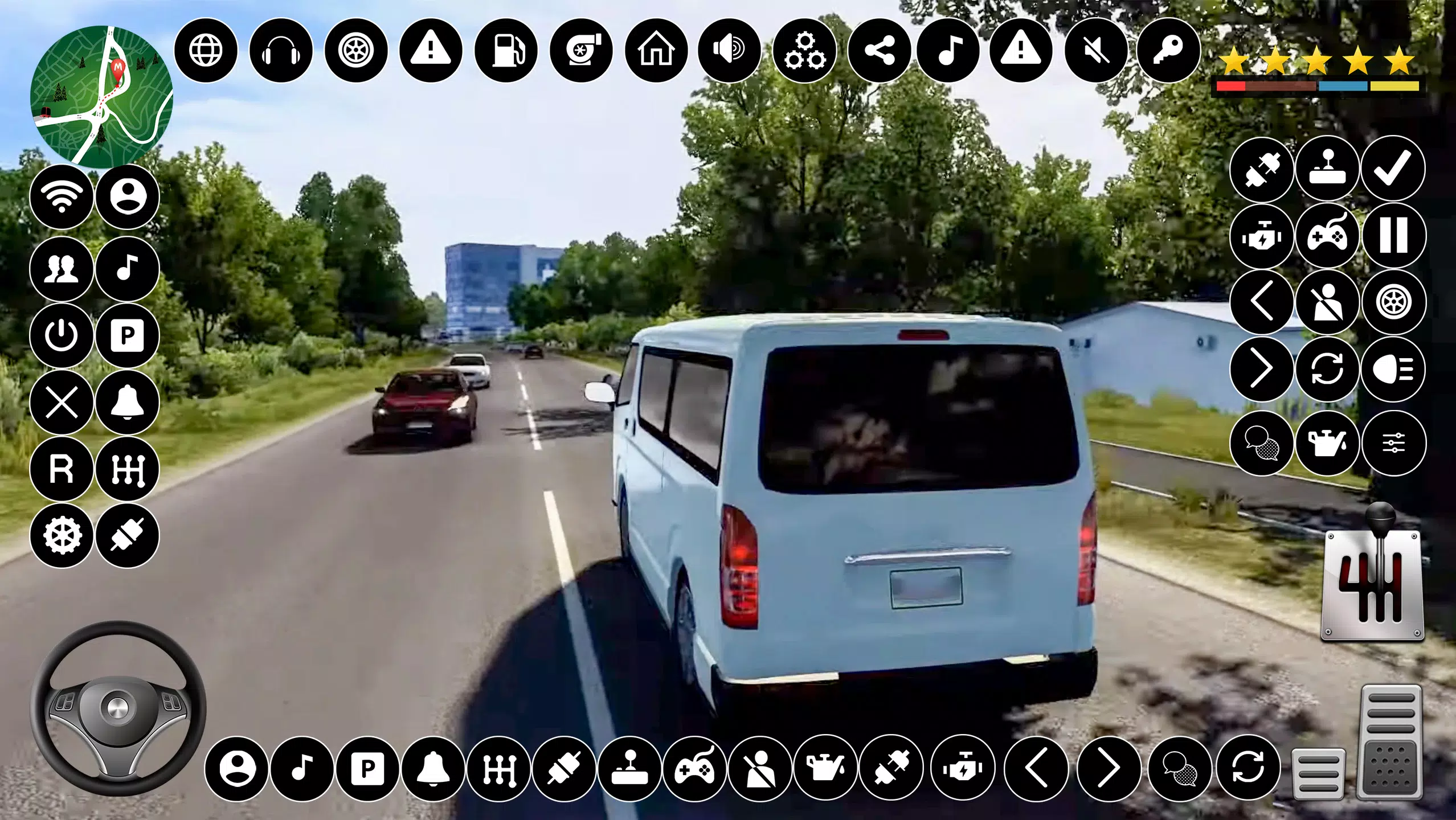 Car Games Dubai Van Simulator Captura de tela 2