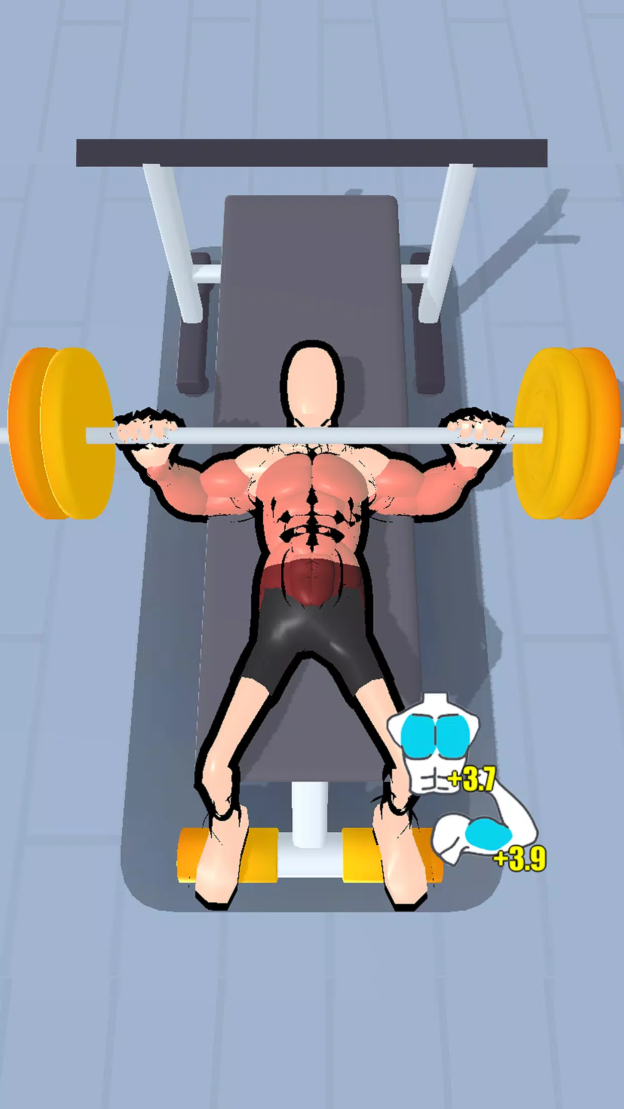 Grow Muscles：Gym Game 螢幕截圖 2