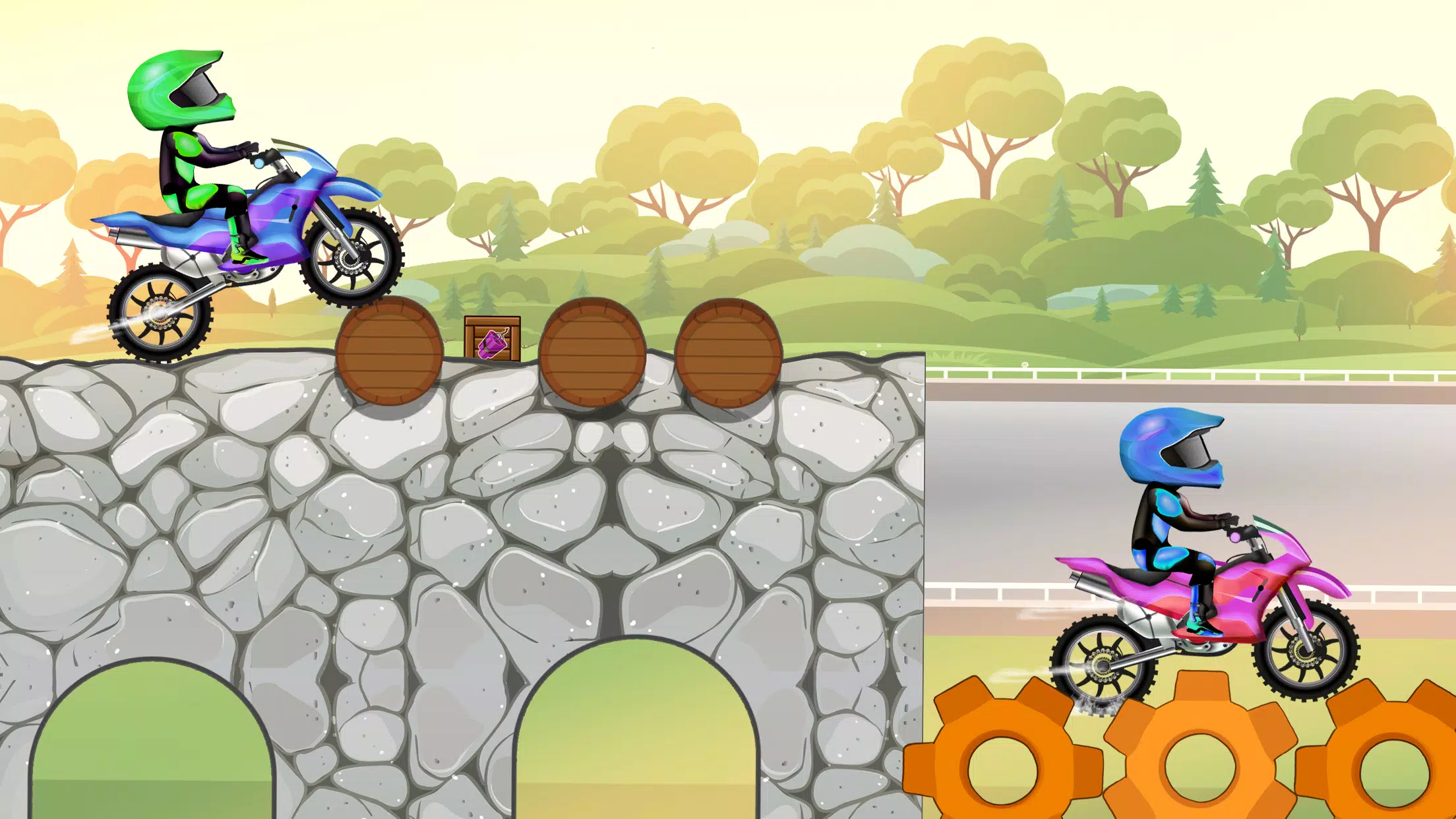 Moto Bike Stunt Race ภาพหน้าจอ 1