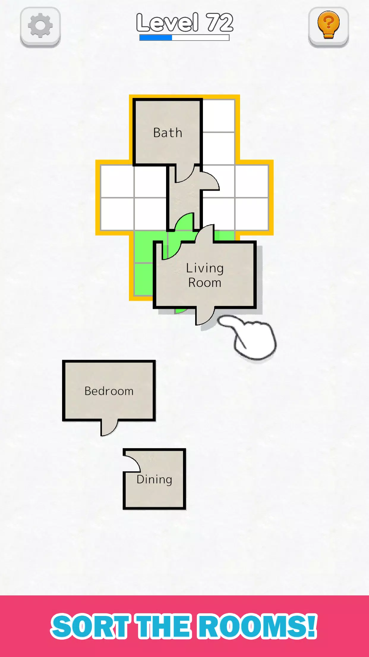 Room Sort - Floor Plan Game Screenshot 0