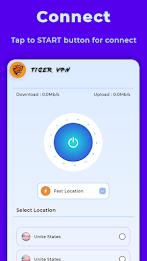 Tiger VPN Ảnh chụp màn hình 1