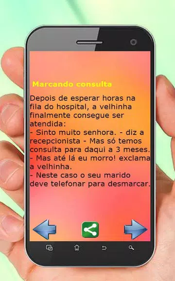 Piadas Curtas Divertidas Tangkapan skrin 3