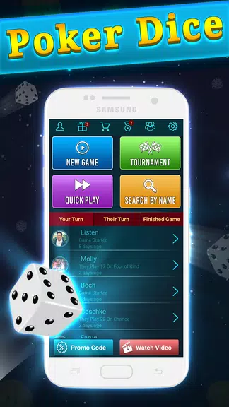 Yatzy - Free Dice Games Capture d'écran 0