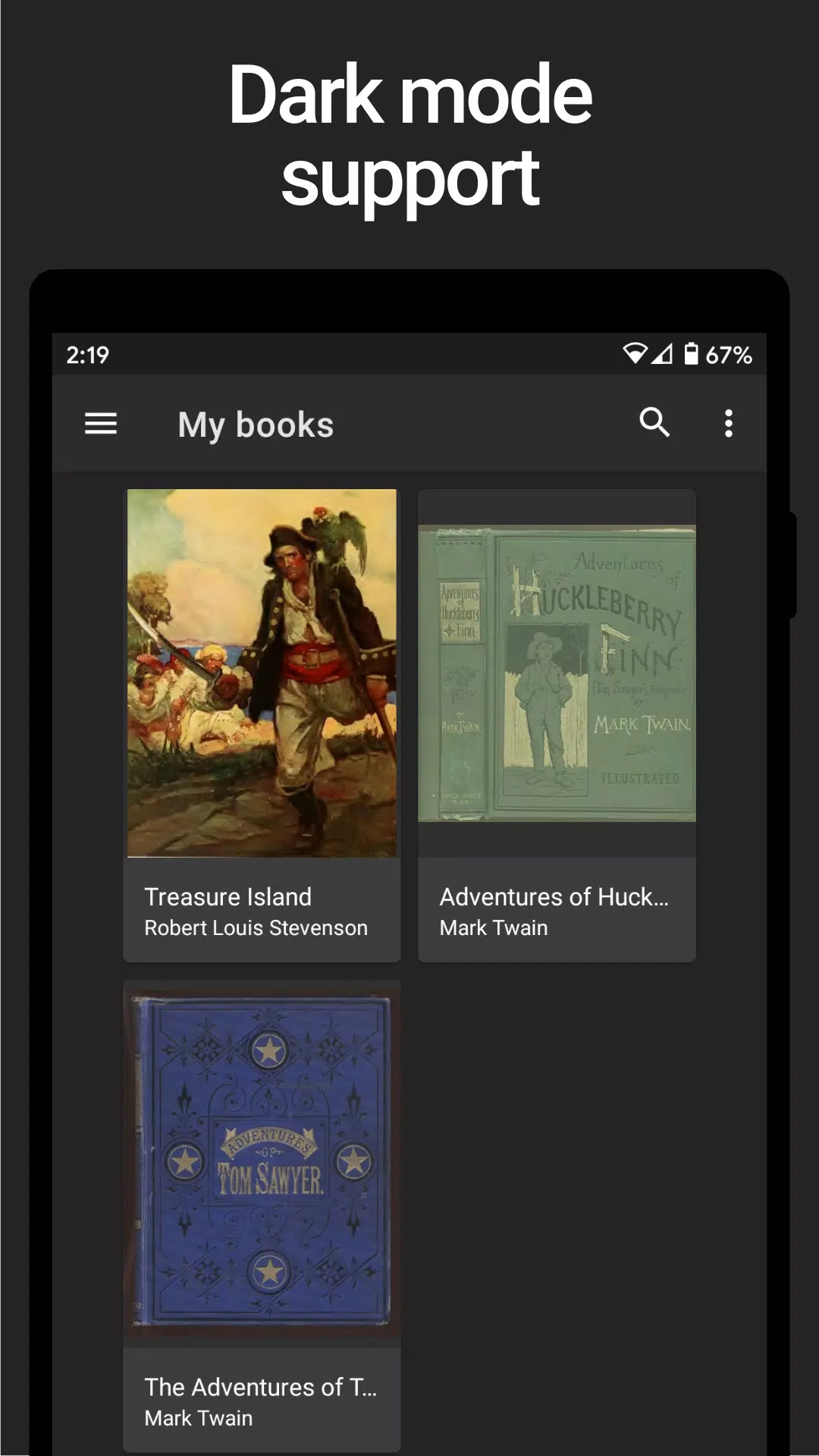 Lithium: EPUB Reader 螢幕截圖 3