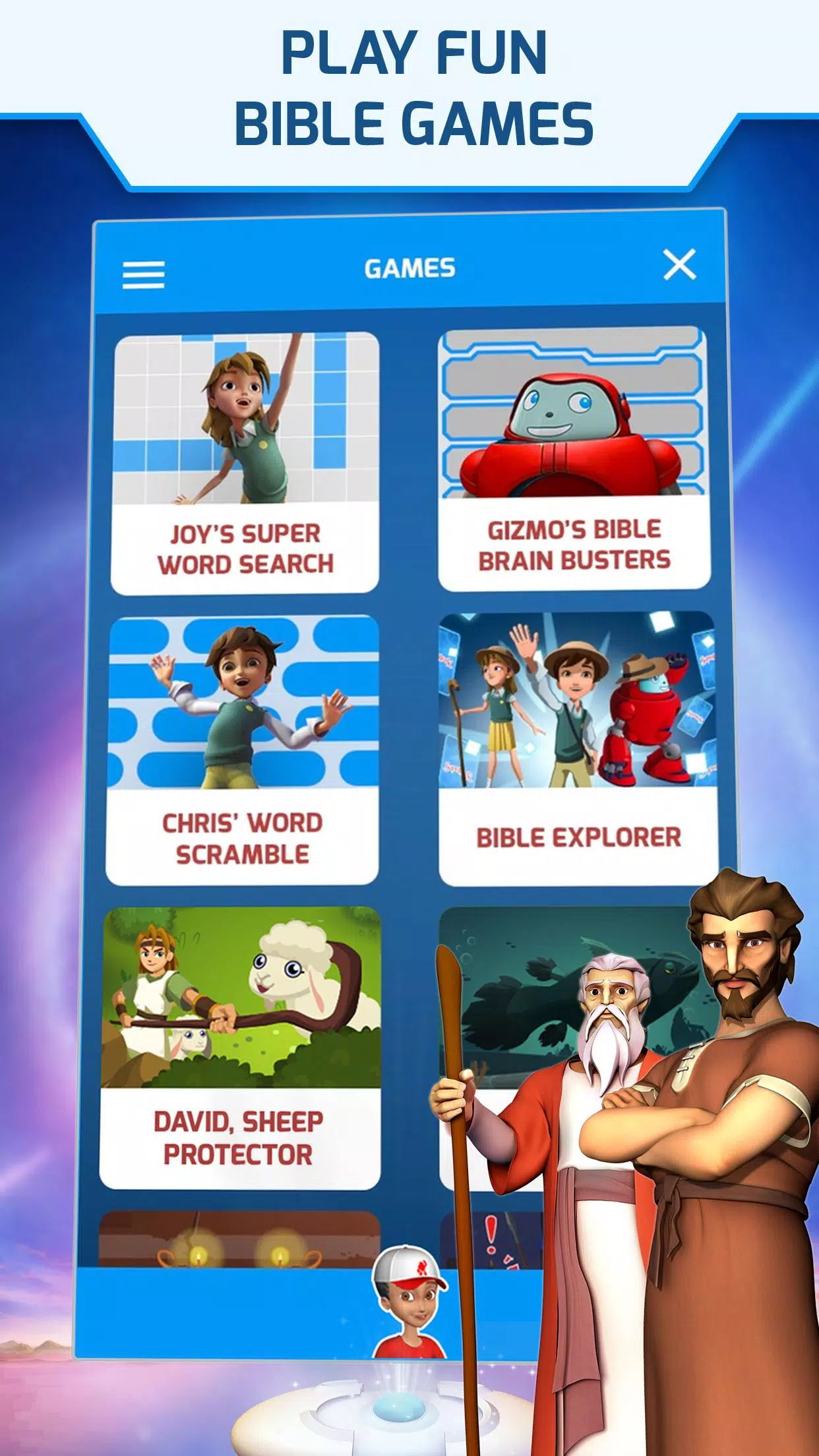 Superbook Kids Bible App 스크린샷 0