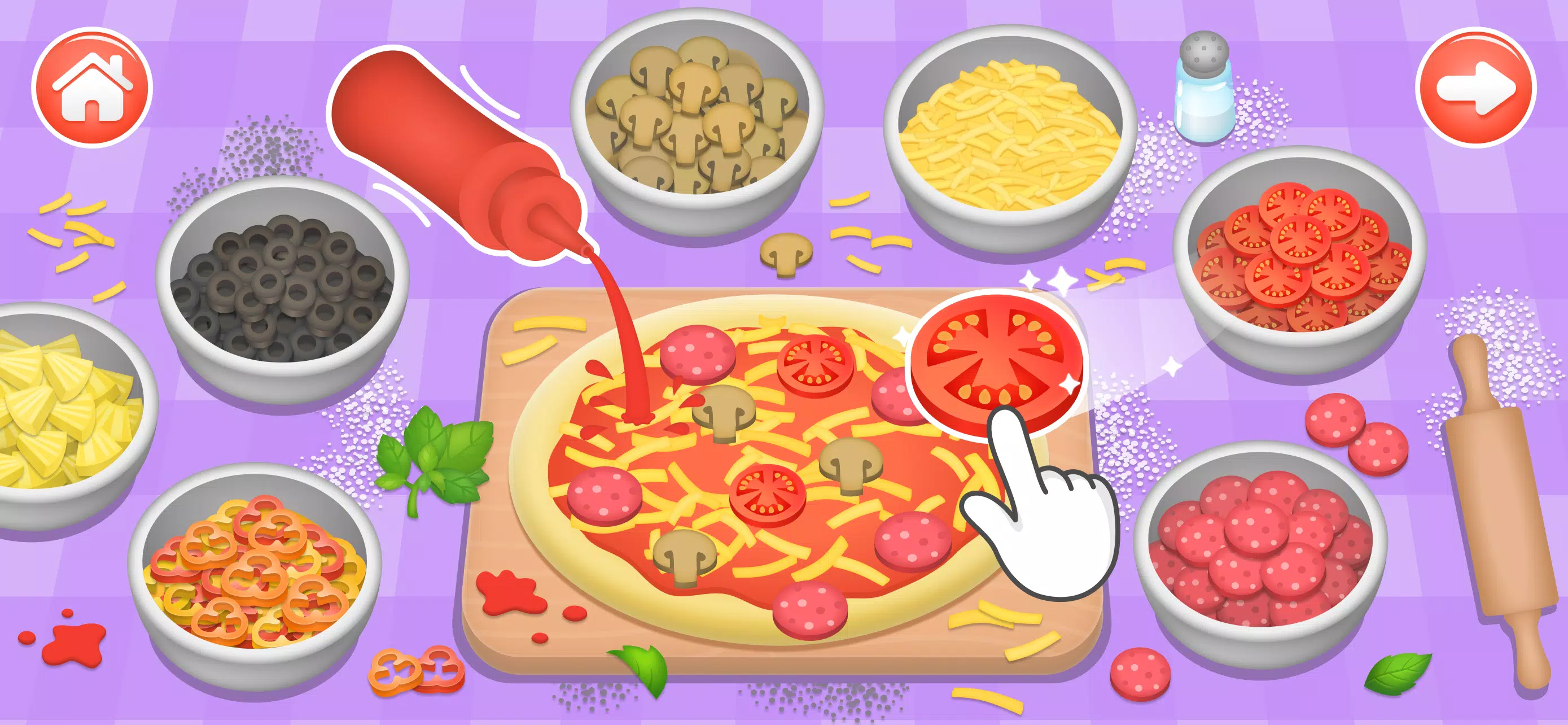 Kids Cooking Games Zrzut ekranu 0