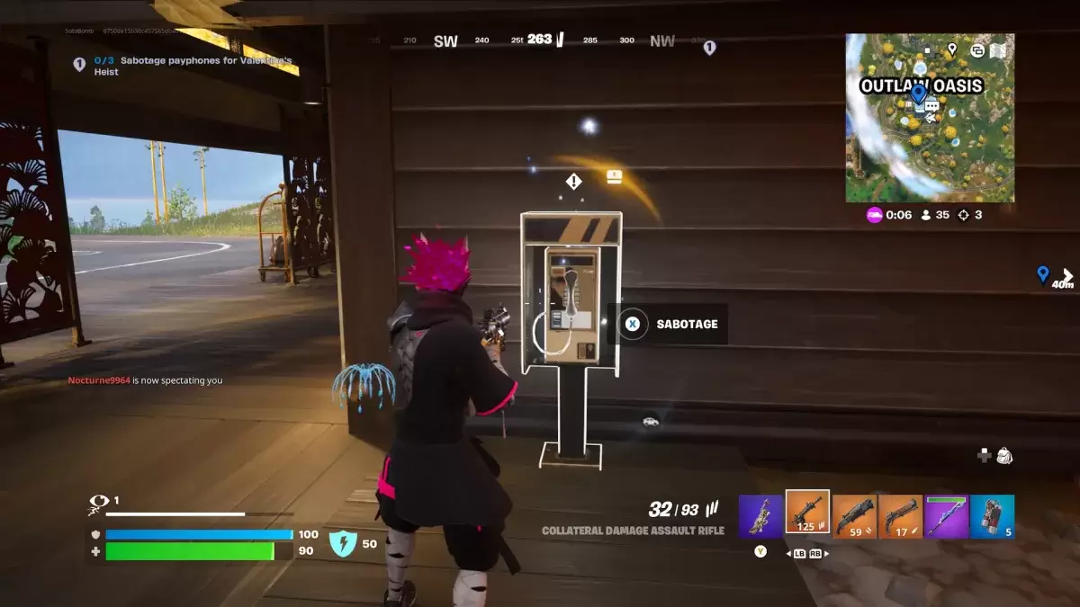 Payephone à Fortnite.